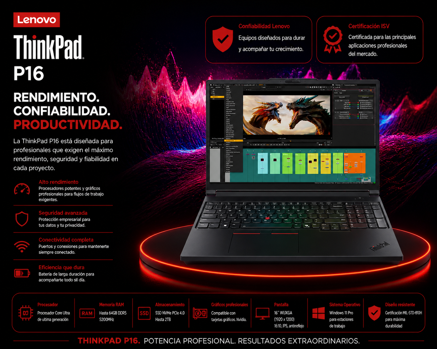 LENOVO ThinkPad P16 G3 - 21RR0008LM