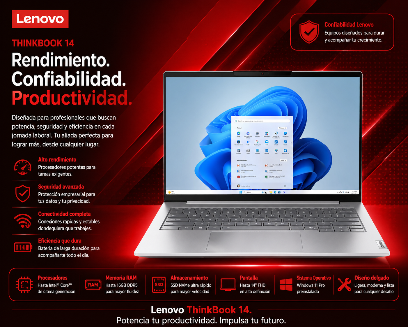 LENOVO ThinkBook 14 G8 - 21SJ00B0LM