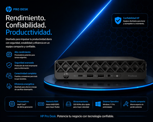 HP PRODESK 4 Mini G1i - C85W7LA