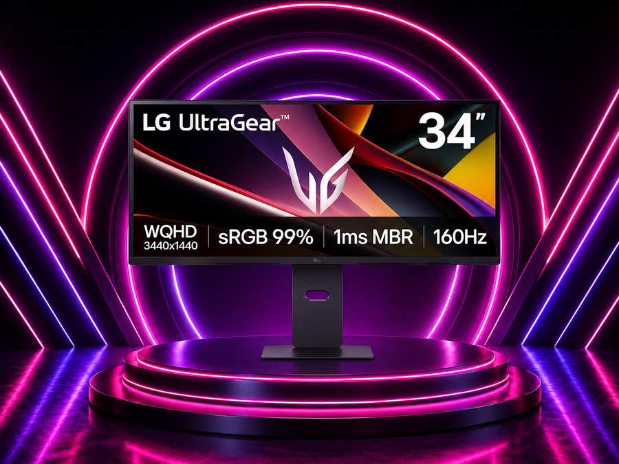 LG UltraGear Curved 34G600A Gaming Monitor - IxoTech Technologies