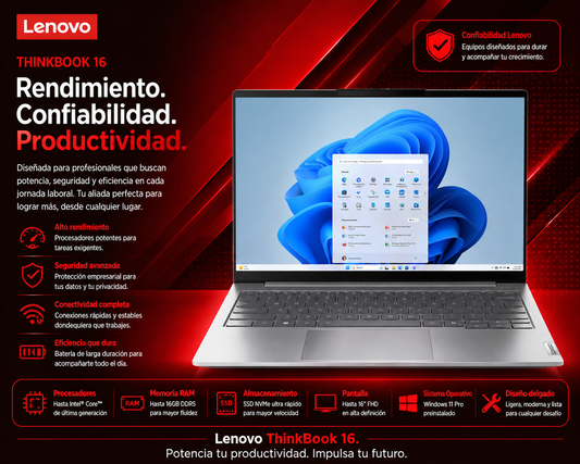 LENOVO ThinkBook 16 G8 - 21SK00CDLM