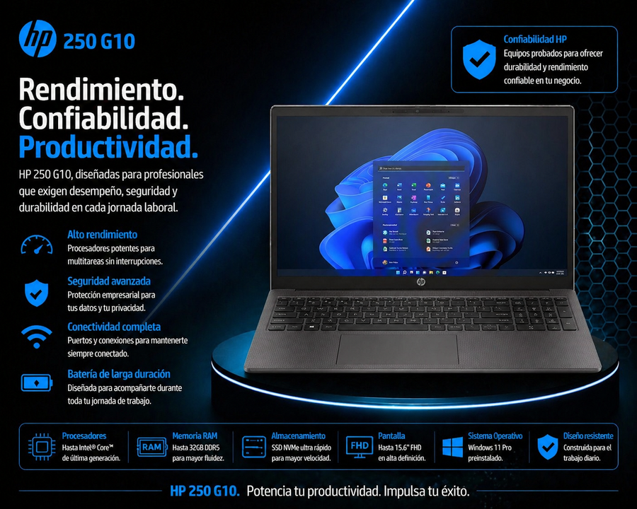 HP 250 G10 - 9S8U5LA