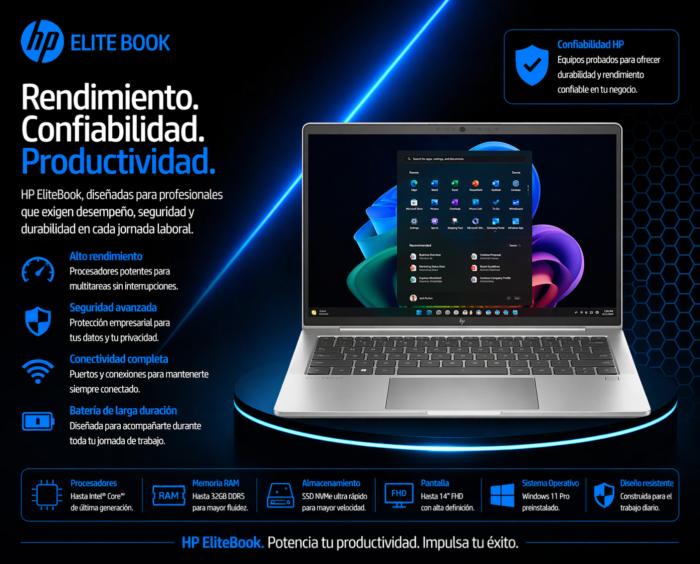 HP EliteBook 8 G1i - BS6H6LT