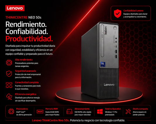 LENOVO ThinkCentre Neo 50s - 13DL000FLS