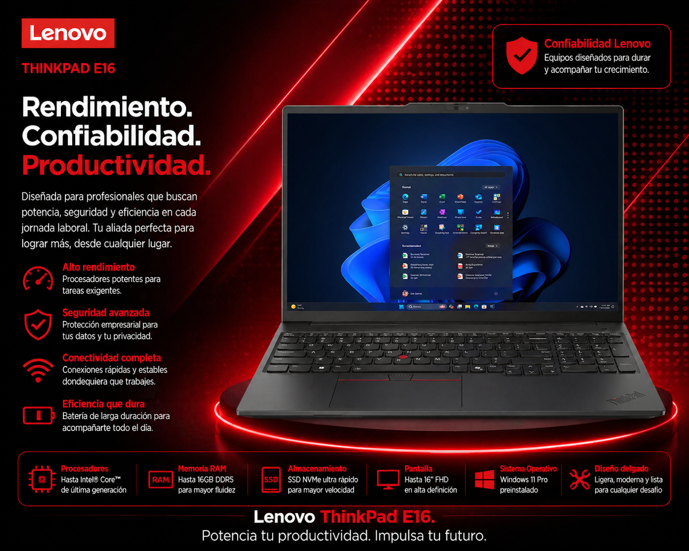 LENOVO ThinkPad E16 G3 - 21SS000JLM