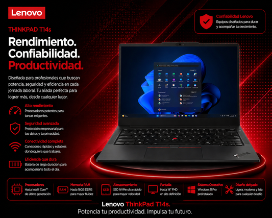 LENOVO ThinkPad T14s G6 - 21R2000RLM