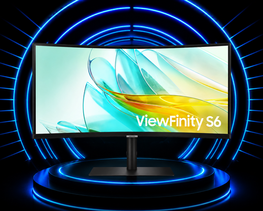 SAMSUNG Curved ViewFinity S6 - LS34C650UALXPE