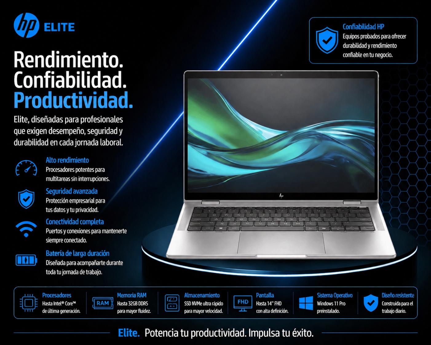 HP Elite x360 1040 G11 2 in 1 - A9BS2LT