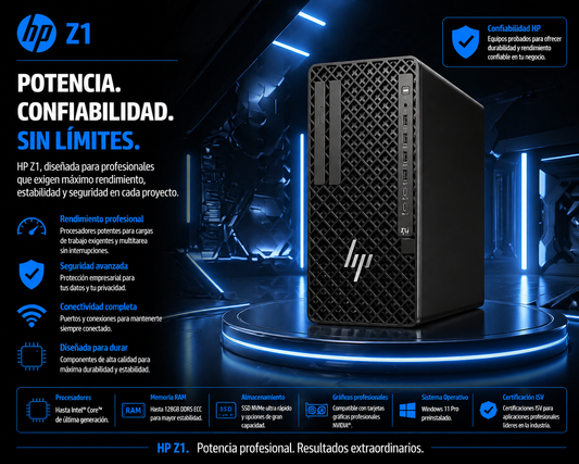 HP Z1 G1i Tower - D5BL5LT