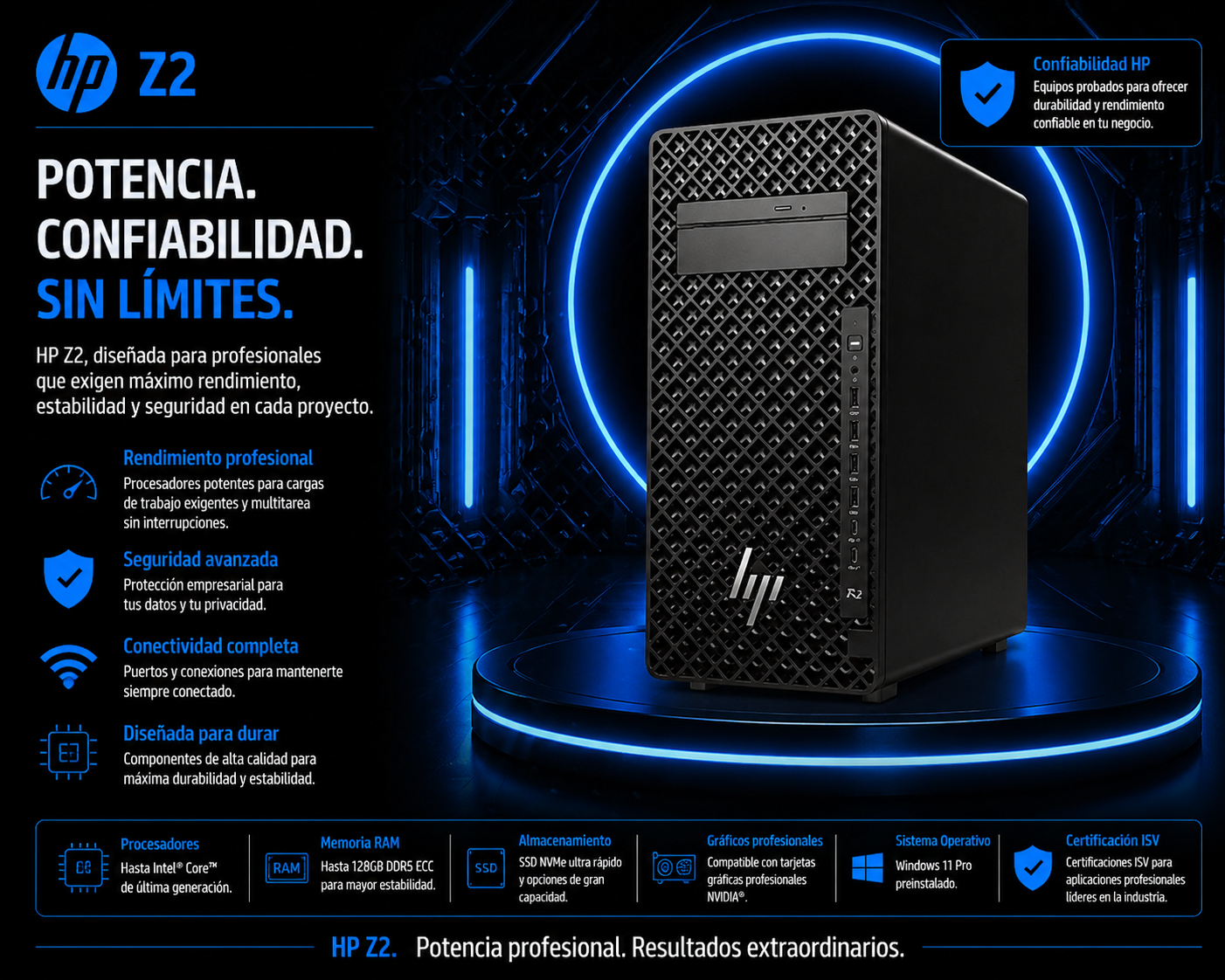 HP Z2 G1i Tower - BP1Q1LT