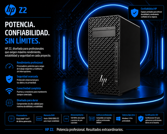 HP Z2 G1i Tower - BP1Q1LT
