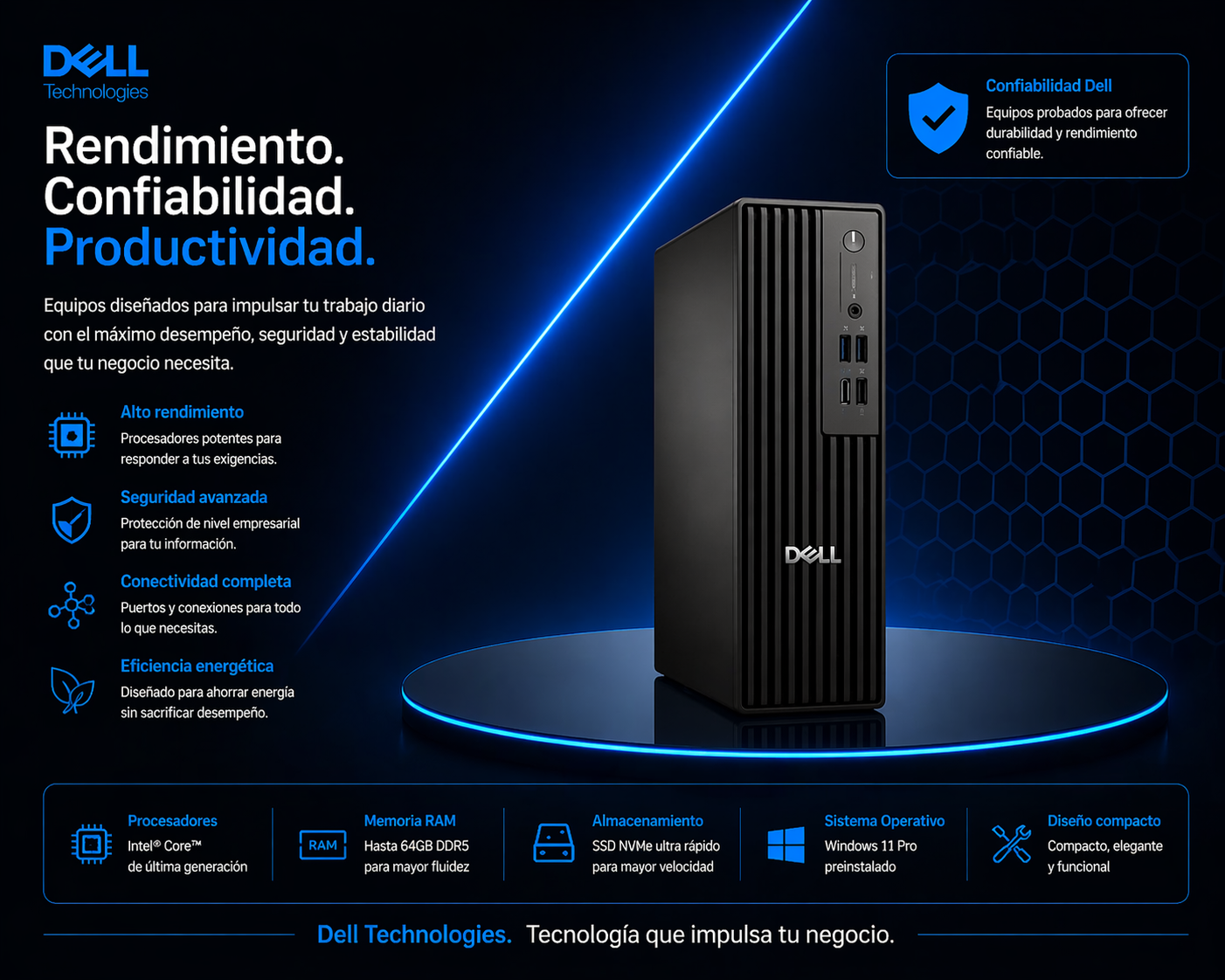DELL Pro QCS1250 - TMVFM