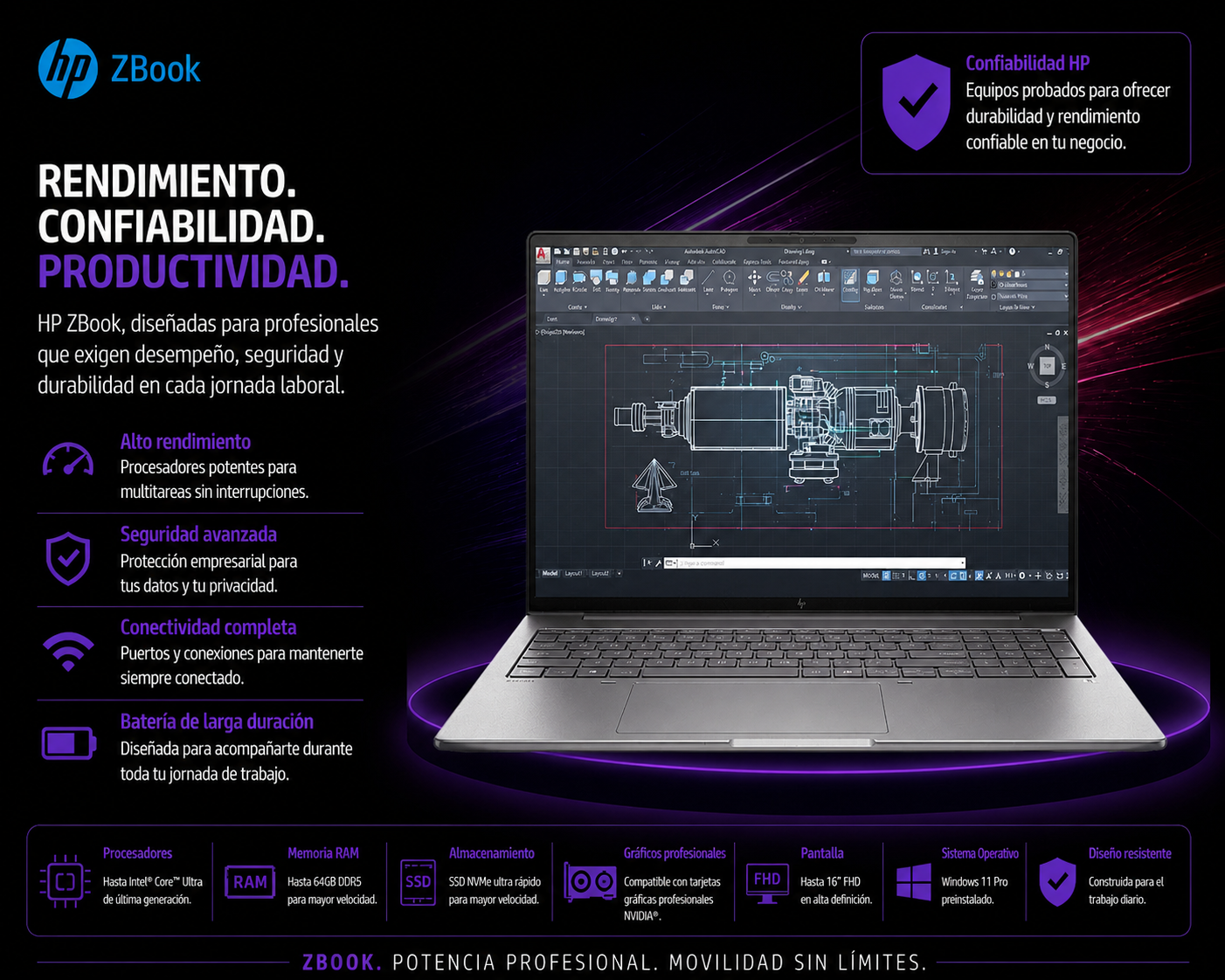 HP ZBook 8 G1i - BN4E6LT