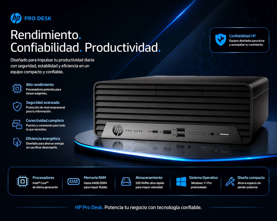 HP PRODESK 400 G9 C2QZ1LS Business Desktop - IxoTech Technologies
